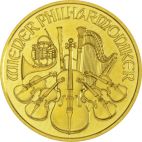 1/10 oz Austria Gold Philharmonic Random Year customary in banking