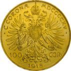 Austria 100 Crowns Gold Restrike