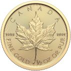 2024 1/2 oz Canada Gold Maple Leaf customary in banking