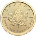 Maple Leaf 1/2 Oz Gold 2024