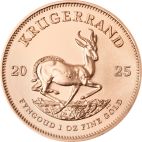 2025 1 oz South Africa Gold Krugerrand Freshly minted