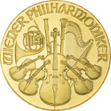 Austria Philharmonic 1 Ounce Gold 1989