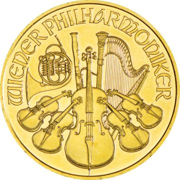 2006 1 oz Austria Gold Philharmonic customary in banking