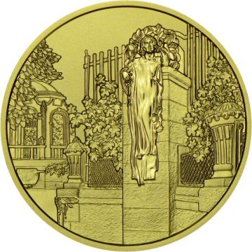2006 16g Austria Gold Jugendstil of Vienna: River Wien Gate PP
