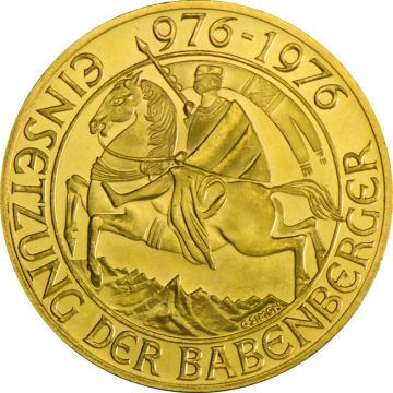 Babenberger 1.000 Schilling Gold