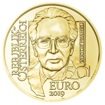 2019 1/4 oz Austria Gold Viktor Frankl PP