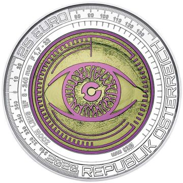 2020 9g Austria Silver / Niobium 2020 9g Austria Silver / Niobium The Glass Human PN PN