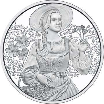 2025 1/2 oz Austria Silver 2025 16.82g Austria Silver Linen PN PN