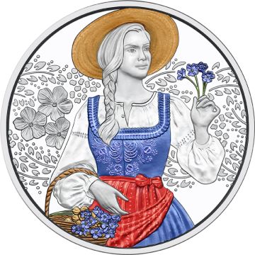 2025 1/2 oz Austria Silver 2025 16.82g Austria Silver Linen PP PP