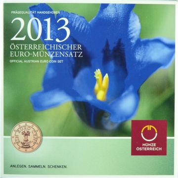 2013 Austria Copper-Nickel 2013 Austria Copper-Nickel Circulation set PN PN