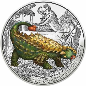 2020 Austria Copper-Nickel 2020 Austria Copper-Nickel Ankylosaurus Magniventris PN PN
