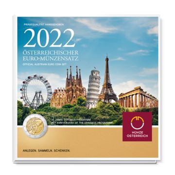 2022 Austria Copper-Nickel 2022 Austria Copper-Nickel Kursset PN PN