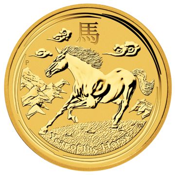 Horse 1 Oz Gold 2014