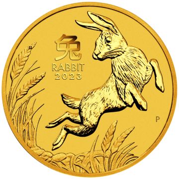2023 1.55g Australia Gold Rabbit customary in banking
