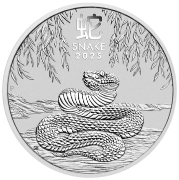 Snake 1/2 Oz Silver 2025