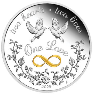 2024 1 oz Australia Silver 2024 1 oz Australia Silver One Love PP PP