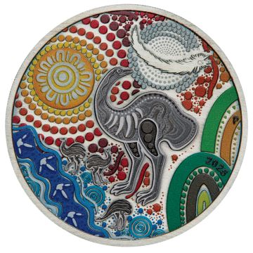 2025 2 oz Australia Silver Emu Utingat TO