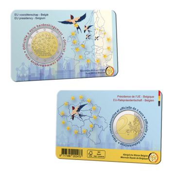 2024 Belgium Copper-Nickel 2024 Belgium Copper-Nickel European Council Presidency (Dutch) UN Blister UNC UNC