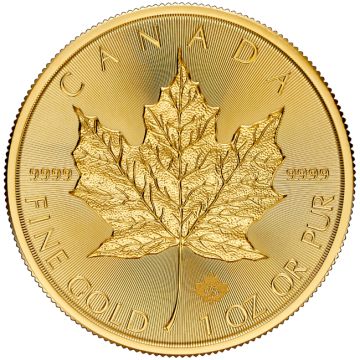 Maple Leaf 1 Oz Gold 2024