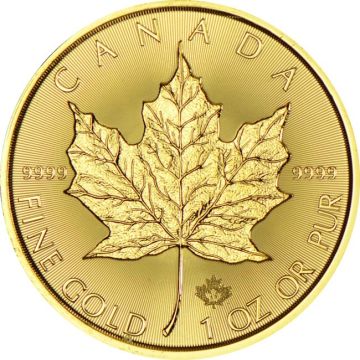 1 oz Canada Gold Canada Gold Maple Leaf Random bankenüblich - kann zerkratzt sein / Bank Standard - may be scratched