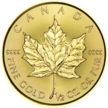 Maple Leaf 1/2 Ounce Gold