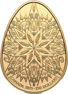 2025 58.49g Canada Gold 2025 58.49g Canada Gold Pysanka PP PP