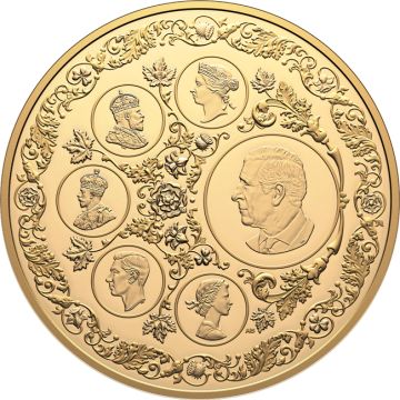 2025 156.03g Canada Gold 2025 156.03g Canada Gold Legacy of the Crown PP PP