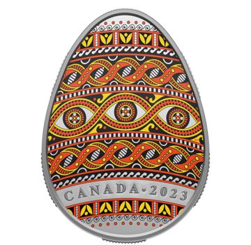 2023 31.81g Canada Silver 2023 31.81g Canada Silver Pysanka 2023 PP PP
