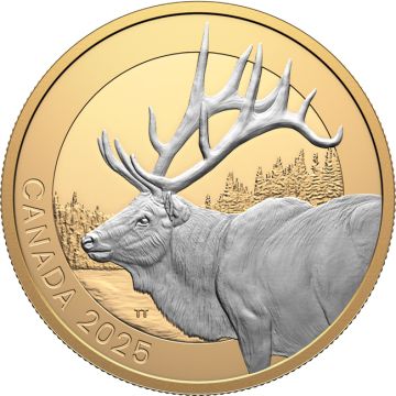 2025 31.38g Canada Silver 2025 1oz Canada Silver Elk PP PP