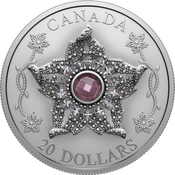 2025 31.38g Canada Silver Canada Silver Williamson  Brooch MP