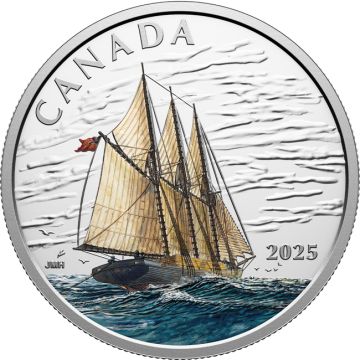 2025 23.16g Canada Silver 2025 23.16g Canada Silver Three-Masted Schooner PP PP