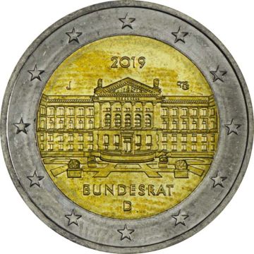 2019 Germany Copper-Nickel 2019 Germany Copper-Nickel Federal Council UNC UNC