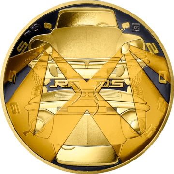 2025 1/10 oz France Gold Citroen DS PP
