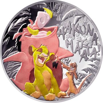 2024 22.18g France Silver France Silver 30 Years King of Lions Color PP