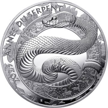 2025 22.18g France Silver 2025 22.18g France Silver Lunar Snake PP PP