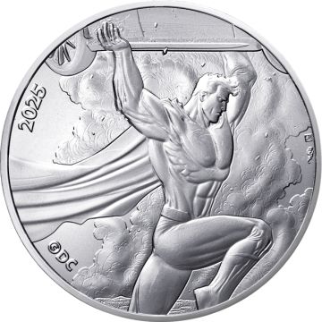 2025 4.33g France Silver Superman The Man of Steel UN
