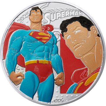 2025 31.50g France Silver Superman Vintage UN