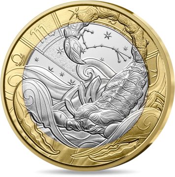 2025 France Copper-Nickel Zodiac sign: Scorpio BU