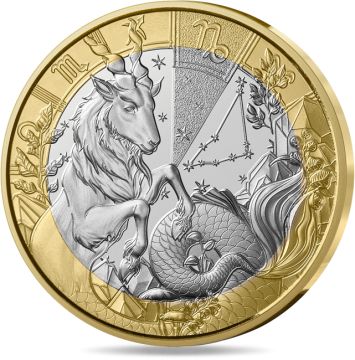 2025 France Copper-Nickel Zodiac sign: Capricorn BU