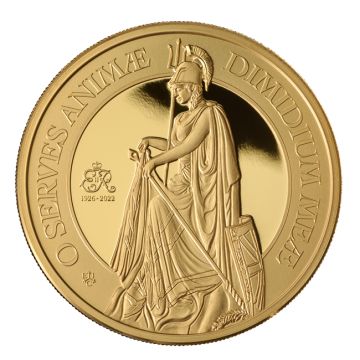 2023 1 oz St. Helena Gold St. Helena Gold In memory of Queen Elizabeth II. PP