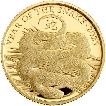 2025 1/4 oz Great Britain Gold 2025 1/4 oz Great Britain Gold Lunar Snake PP PP