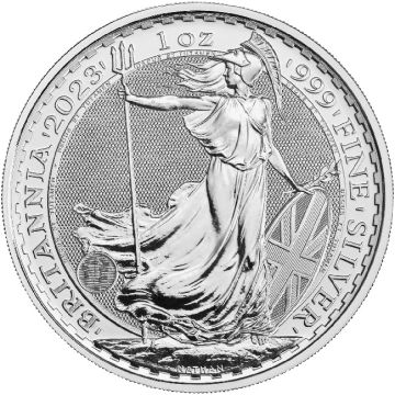 Britannia 1 Oz Silver 2023 KCIII