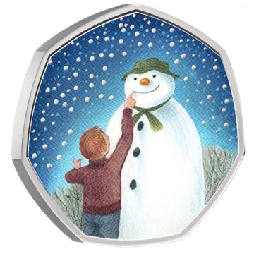 2021 7.40g Great Britain Silver Great Britain Silver The Snowman PP