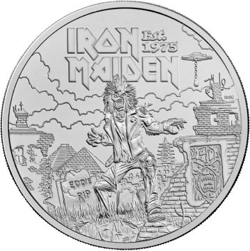 2025 Great Britain Copper-Nickel Iron Maiden BU