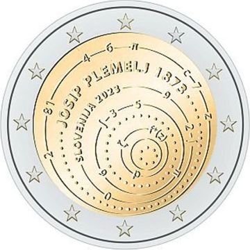 2023 Slovenia Copper-Nickel 2023 Slovenia Copper-Nickel 150th birthday of Josip Plemelj UNC UNC