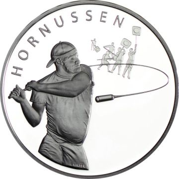 2015 16.70g Switzerland Silver 2015 16.70g Switzerland Silver Hornussen PP PP