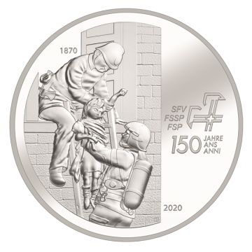 2020 16.70g Switzerland Silver Switzerland Silver Swiss Fire Brigade Association UN
