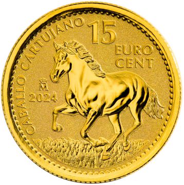 Carthusian Horse 1/10 Oz Gold 2024