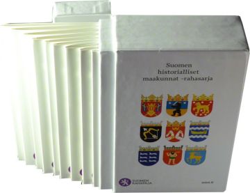 2011 Finland Copper-Nickel 2011 Finland Copper-Nickel Historical provinces - Complete set PP PP