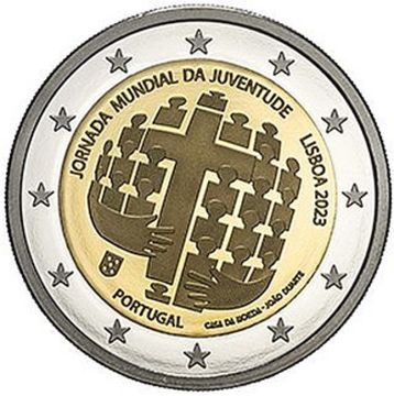 2023 Portugal Copper-Nickel 2023 Portugal Copper-Nickel World Youth Day UN Blister UNC UNC